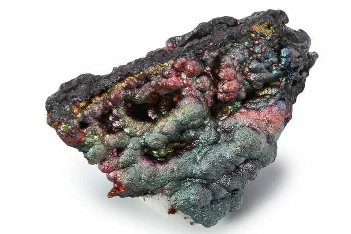 Vibrant Iridescent Goethite Stalactite Formation - Spain #354468